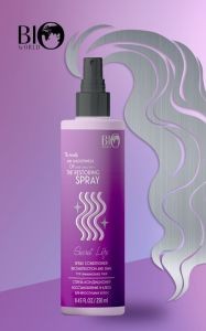 BIOWARLD cпрей-кондиционер восстановление и блеск 250мл