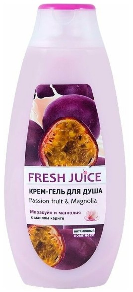 Fresh Juice крем-гель для душа Passion fruit&amp;Magnolia 400ml