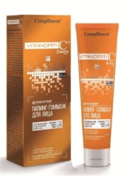 Compliment пилинг-гоммаж для лица с витамином -С 80мл