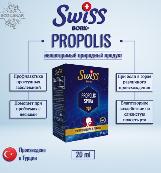 Swiss Bork Propolis Spray 20ml
