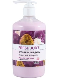 FRESH JOICE крем-гель для душа маракуйя и могнолия750 ml с дозатором