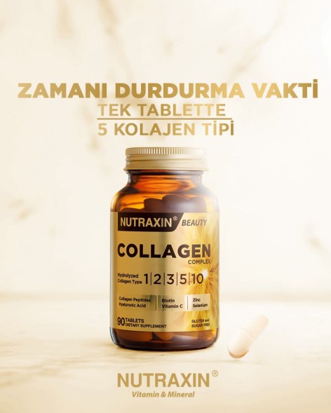 Nutraxin Collagen Complex 1/2/3/4/5/10 90tab