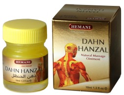 HEMANI Dahn Hanzal natural massage ointment 10ml