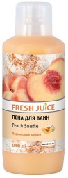 Fresh juice пена для ванн персиковое суфле 1литр