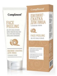 Пилинг-скатка для лица с муцином улитки Compliment