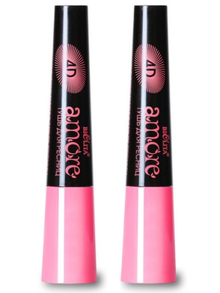 BIELITA ТУШЬ ДЛЯ РЕСНИЦ AMORE 4D