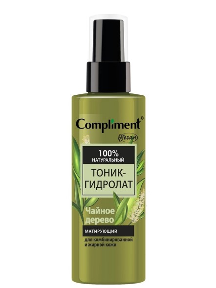 Compliment / Тоник-гидролат Чайное дерево матирующий, 150мл