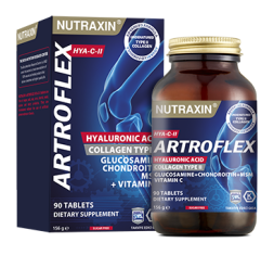 NUTRAXIN  ARTROFLEX HYALURONIC ACID +VIT C 90tab