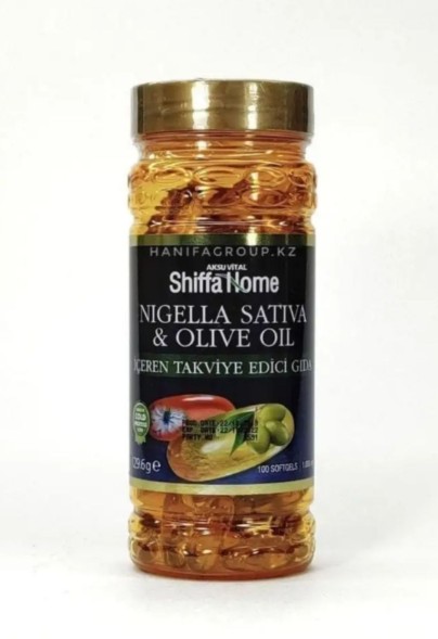 Shiffa Home Nigella Sativa &amp; Olive Oil 100 kap
