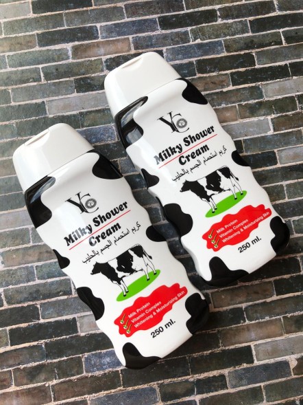 Крем для душа с молоком