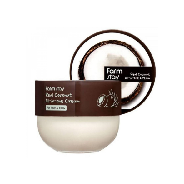 Крем универсальный для лица и тела Farm Stay 300ml кокос