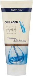 Foam Stay Увлажняющая пенка для умывания лица   Collagen Water  180 мл