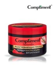 Compliment разогревающая маска перец +масло усьмы
