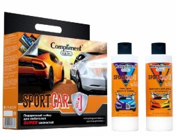 Compliment kids sport car подарочный набор для детей