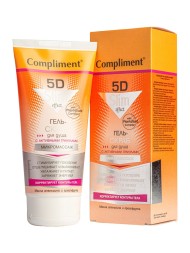Compliment 5DSLIM Гель скраб для душа микромассаж