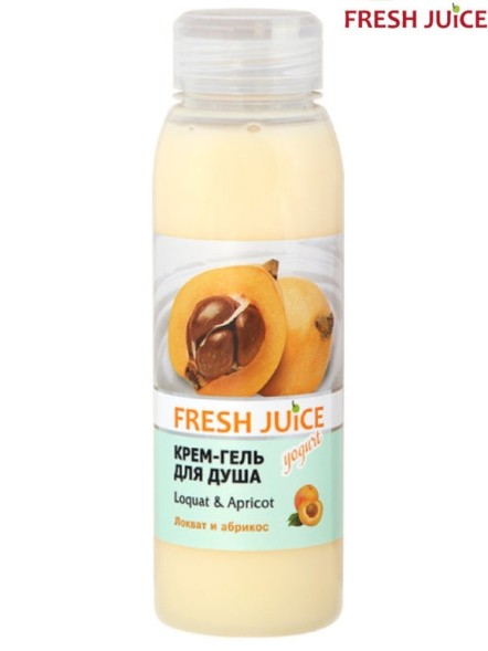 Fresh Juce крем-гель для душа Локват и абрикос 300мл