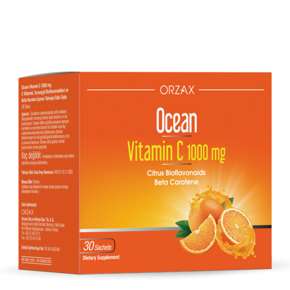 ORZAX Ocean Vitamin C 1000mg 30 tablets