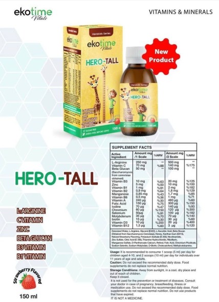 Ekotime Hero-Tall 150ml