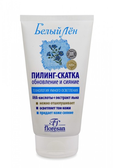 Floresan  пилинг-скатка обновление и сияние 150мл
