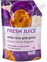 Fresh Juice крем-гель для душа маракуйя и могнолия 200мл