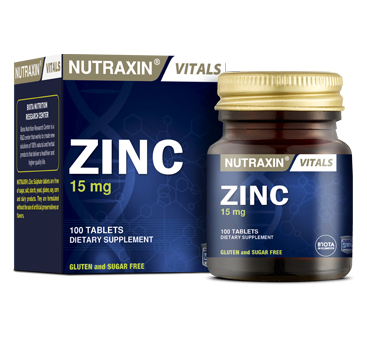 Nutraxin vitals ZINC 15mg